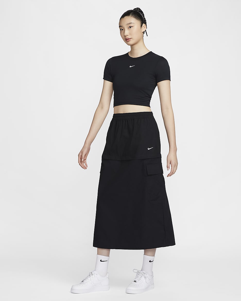 Nike skirt and top set best sale